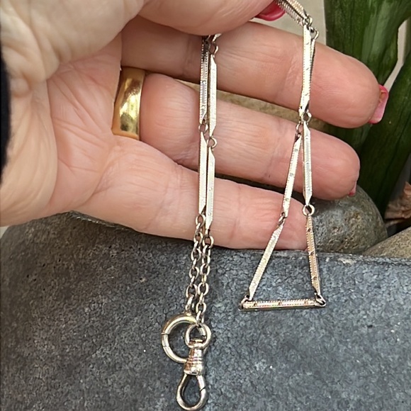 14 karat gold, vintage, watch chain - Picture 9 of 11
